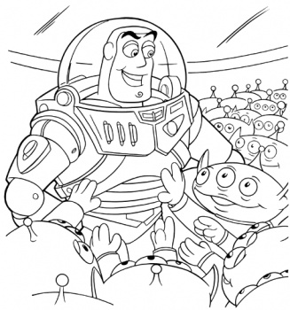 coloriage buzz l'clair et woody