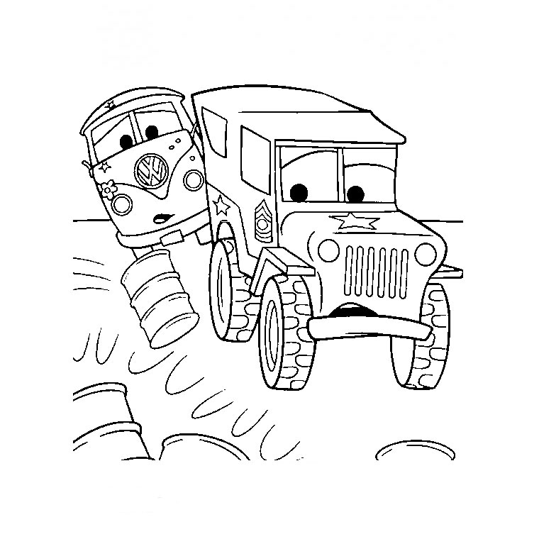 coloriage camion