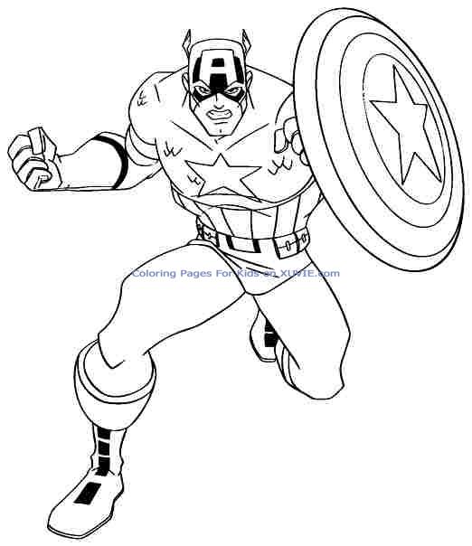 coloriage dessiner imprimer capitaine america coloriage a dessiner imprimer capitaine america