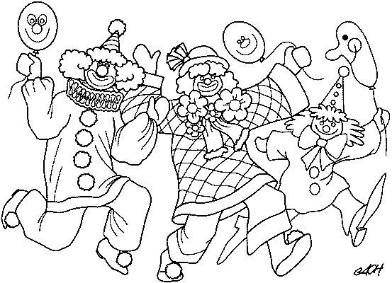 coloriage à dessiner carnaval cm2