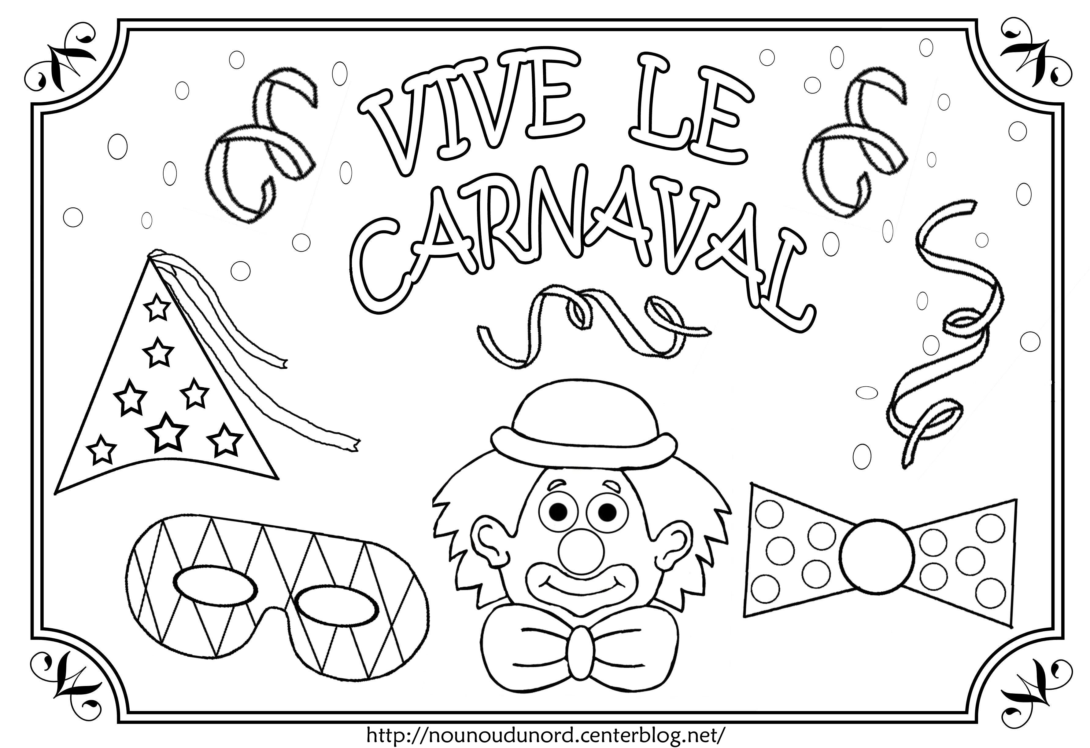 coloriage à dessiner masque carnaval de rio