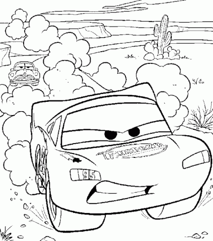 coloriage cars 2 en ligne