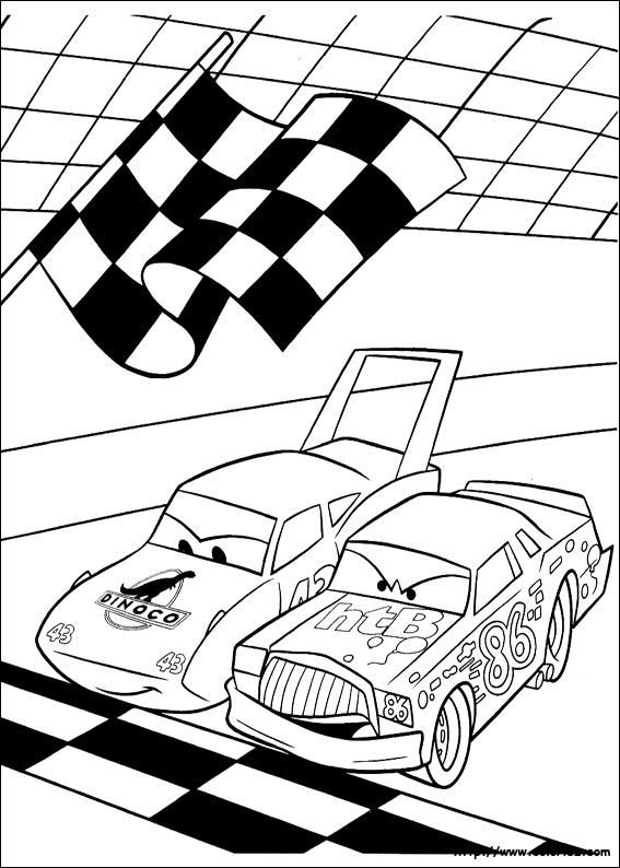 coloriage cars 2 en ligne