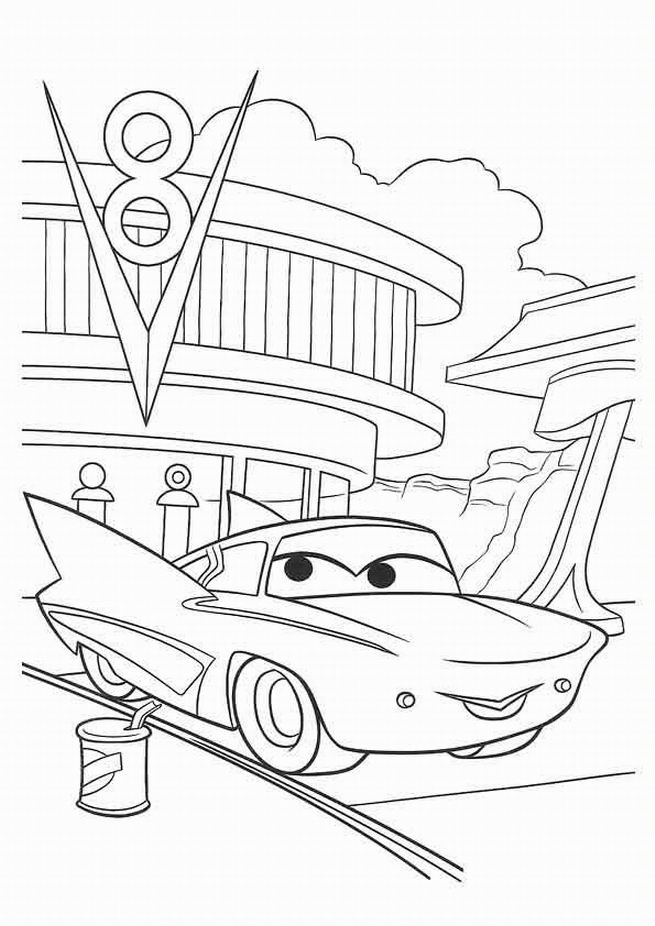 coloriage à dessiner cars martin en ligne