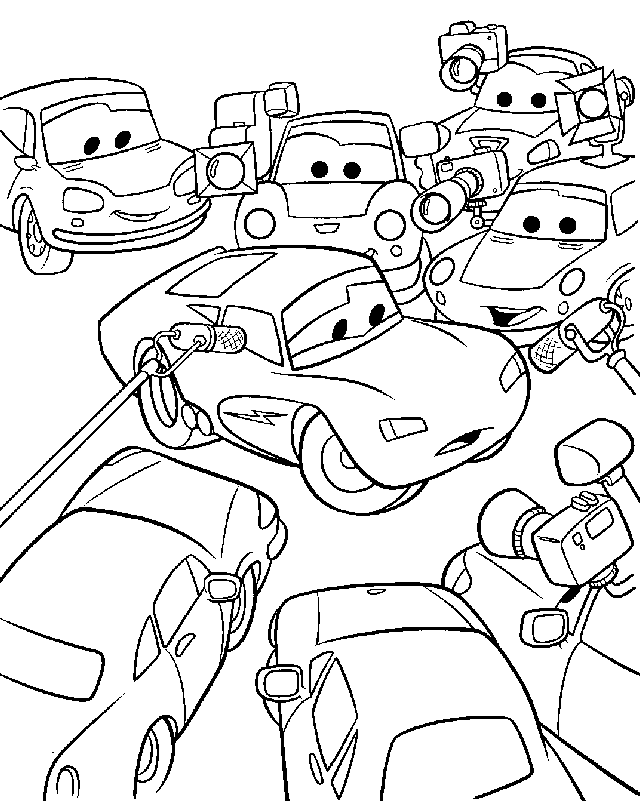 dessin cars toon