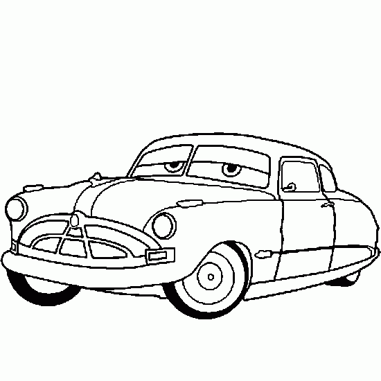 coloriage cars à télécharger