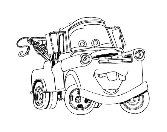 dessin cars 2 gratuit à imprimer