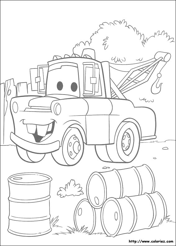 coloriage cars a imprimer gratuit