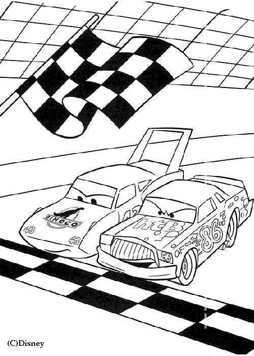 www.coloriage à dessiner cars 2