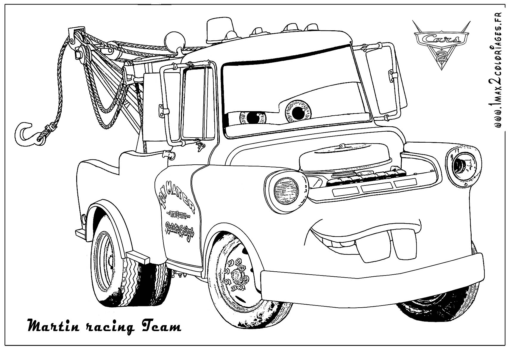 121 Dessins De Coloriage Cars à Imprimer