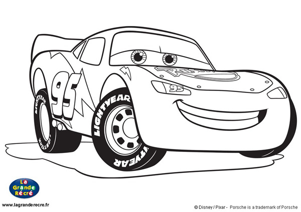 coloriage cars à imprimer gratuitement - Coloriage CARS 2 CARS 2 MARTIN à imprimer