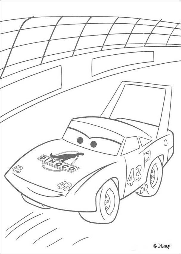 coloriage cars guido