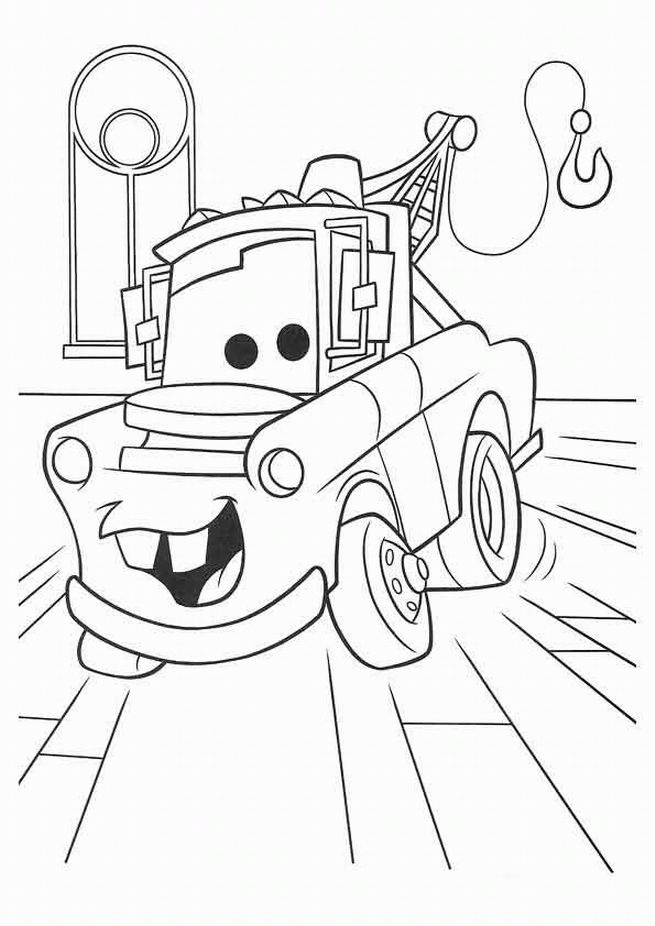 coloriage en ligne cars martin gratuit