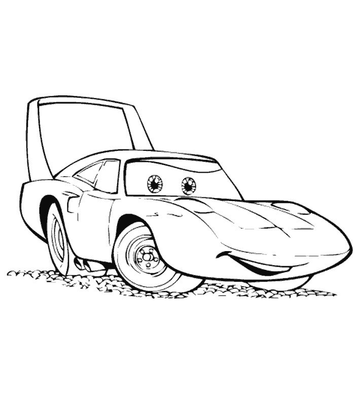 Coloriage Cars à colorier - Dessin à imprimer