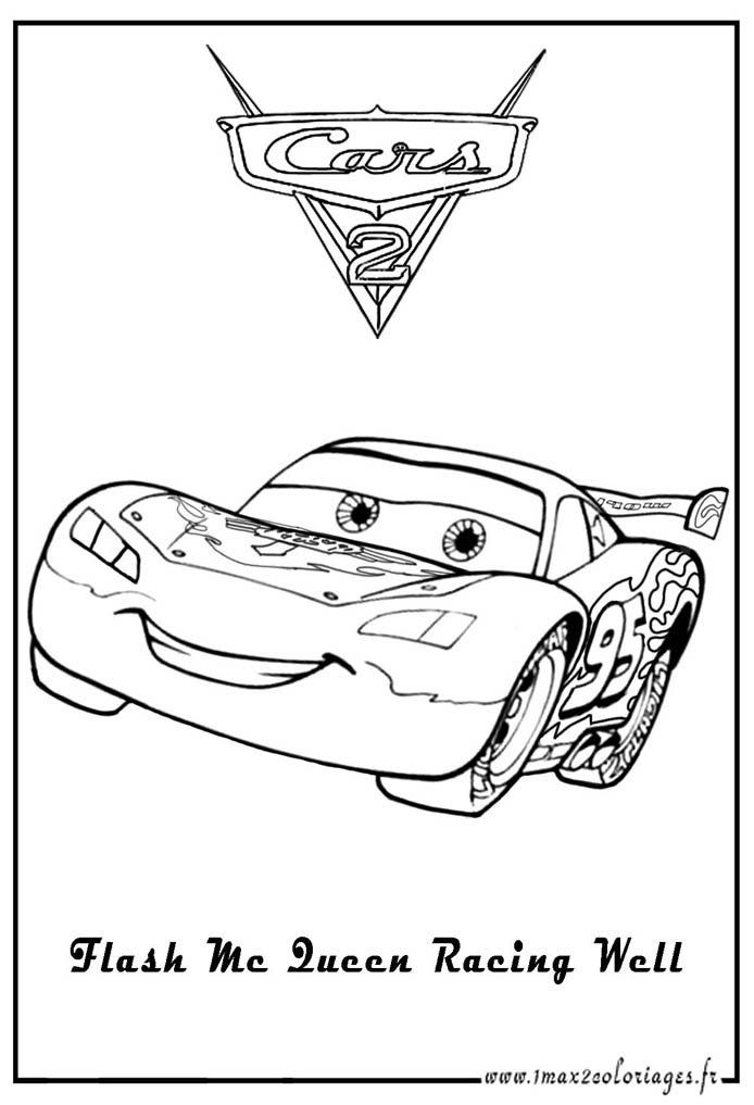 coloriage cars a imprimer gratuit