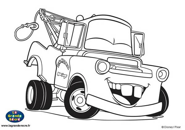 coloriage a dessiner cars gratuit en ligne