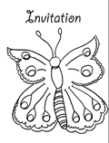 dessin carte invitation