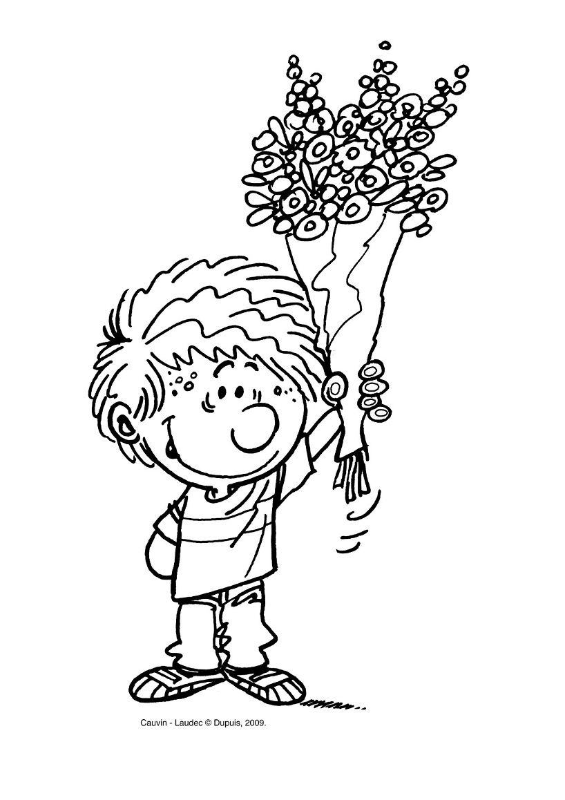 coloriage cedric gratuit