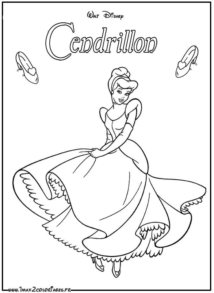 dessin a colorier cendrillon gratuit en ligne coloriage de pot couleur
