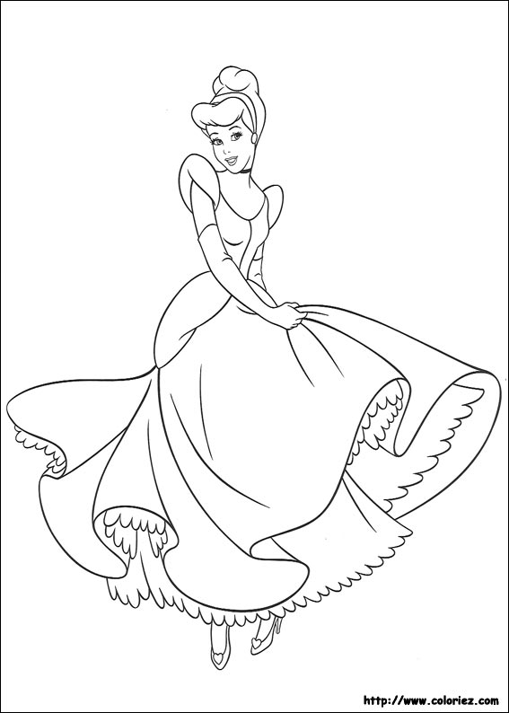 Dessin Cendrillon 2 Imprimer