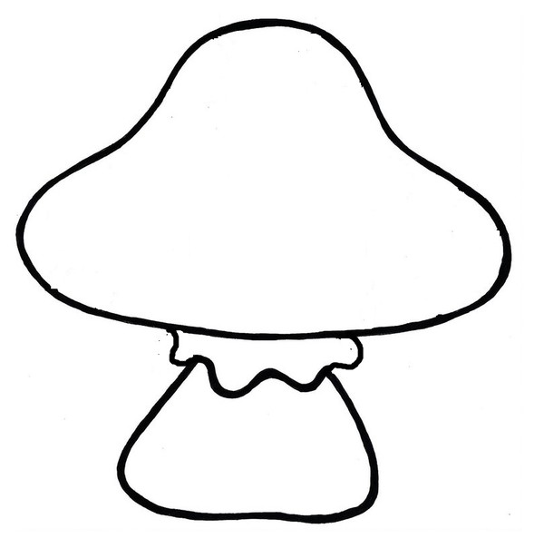 coloriage champignon hugo l'escargot