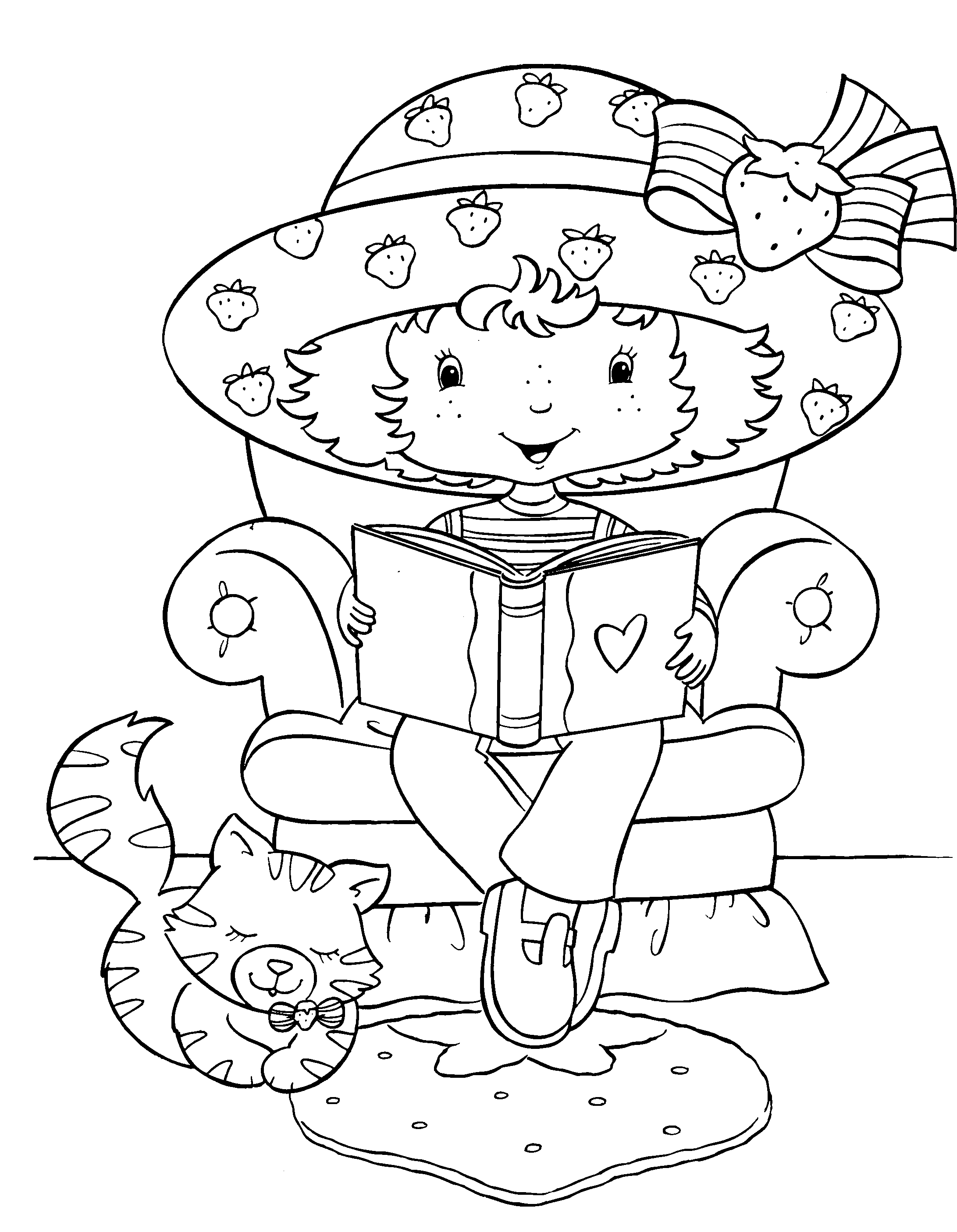 Génial Jeux De Charlotte Aux Fraises Coloriage