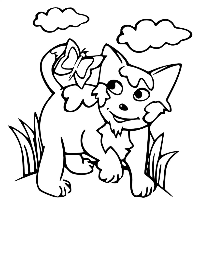 chat coloriage ligne