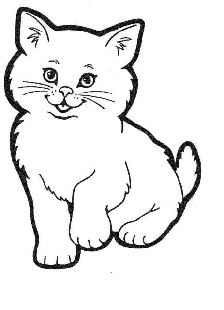 131 Dessins De Coloriage Chat à Imprimer