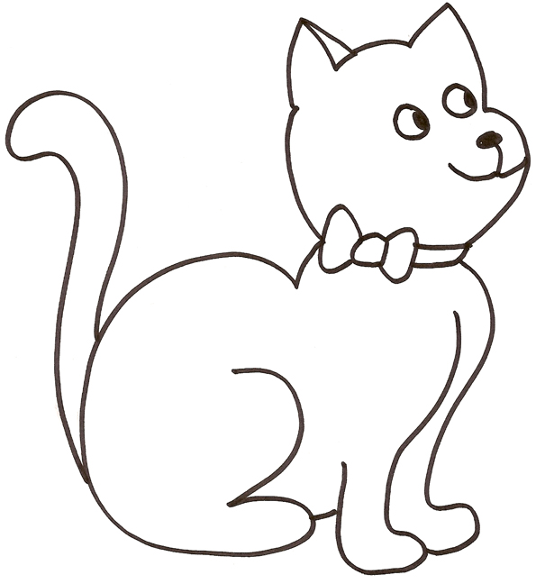 coloriage poisson chat gratuit