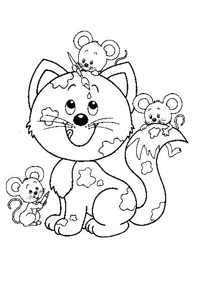 coloriage le chat bott