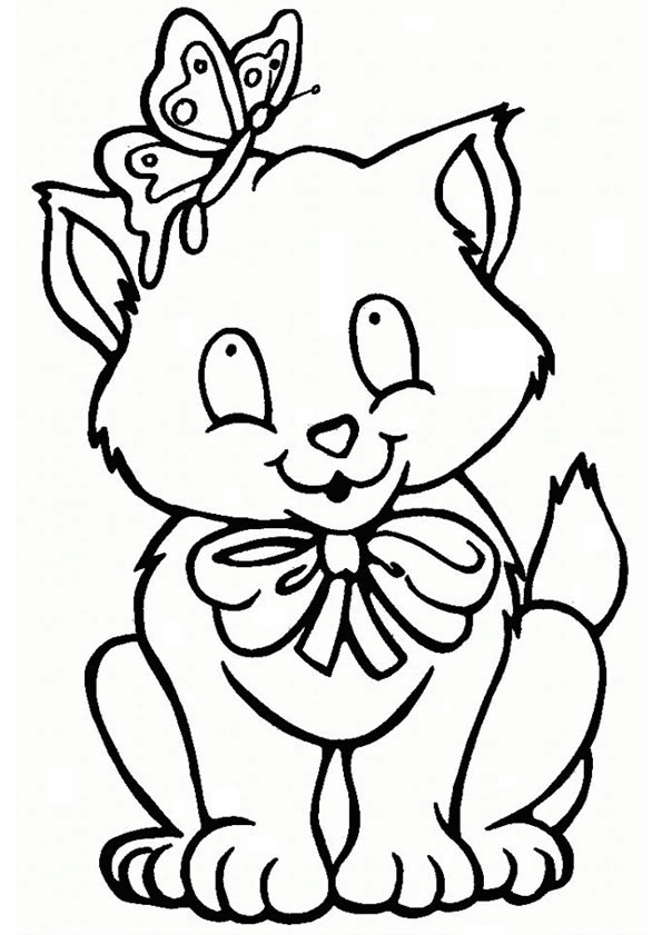 coloriage  imprimer chat gratuit