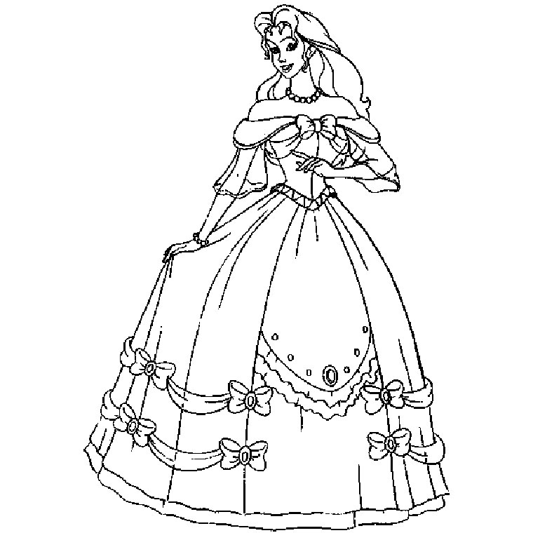 coloriage chateau princesse