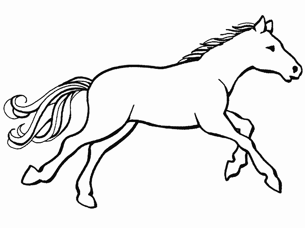 coloriage cheval qui vole