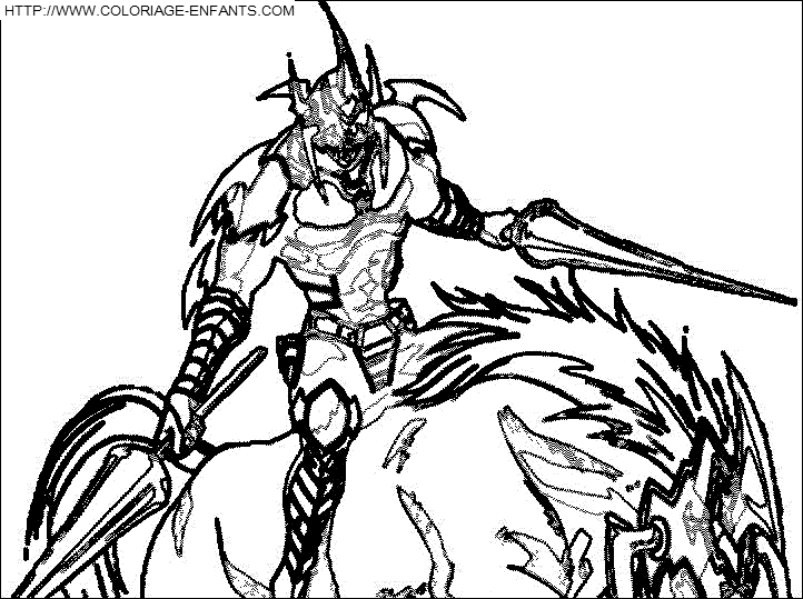 20 dessins de coloriage Chevalier à Imprimer à imprimer coloriage chevalier a imprimer