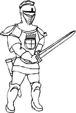 20 dessins de coloriage Chevalier En Ligne à imprimer