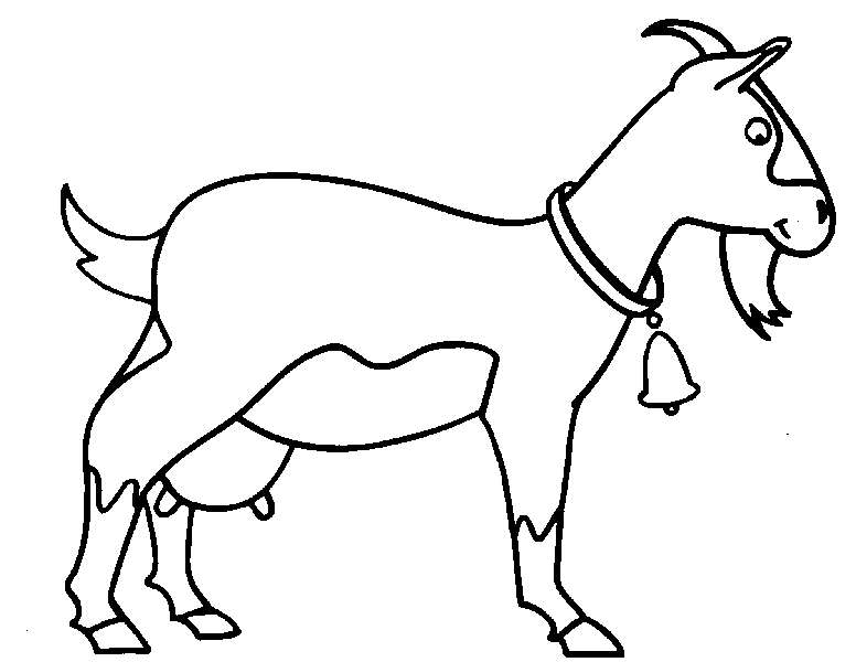 20 dessins de coloriage Chèvre A Imprimer à imprimer coloriage chevre a imprimer
