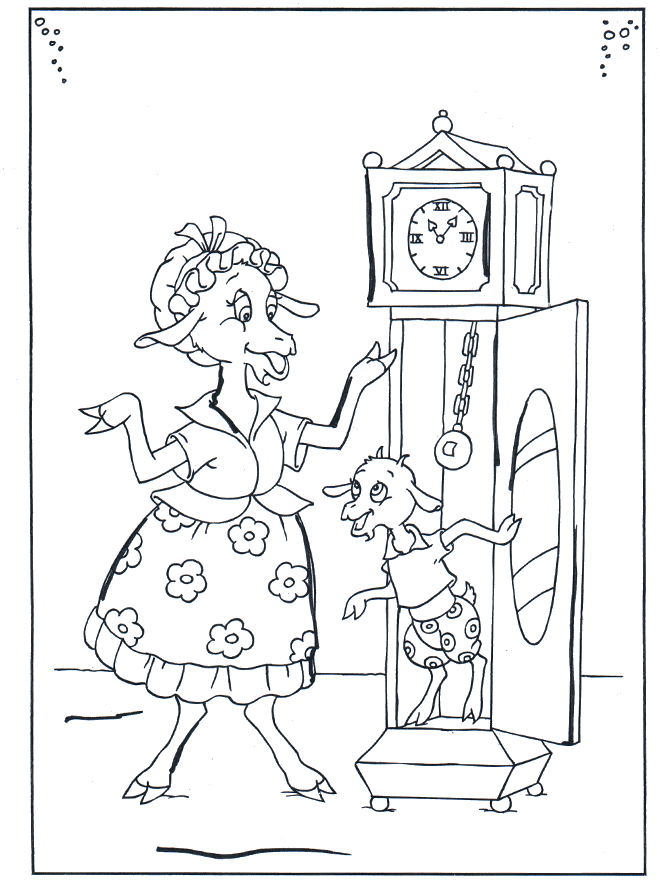 Coloriage Chèvre à colorier - Dessin à imprimer coloriage à dessiner chevre gratuit