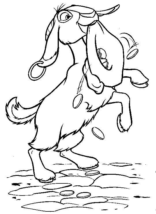 dessin colorier tete de chevre dessin a colorier tete de chevre