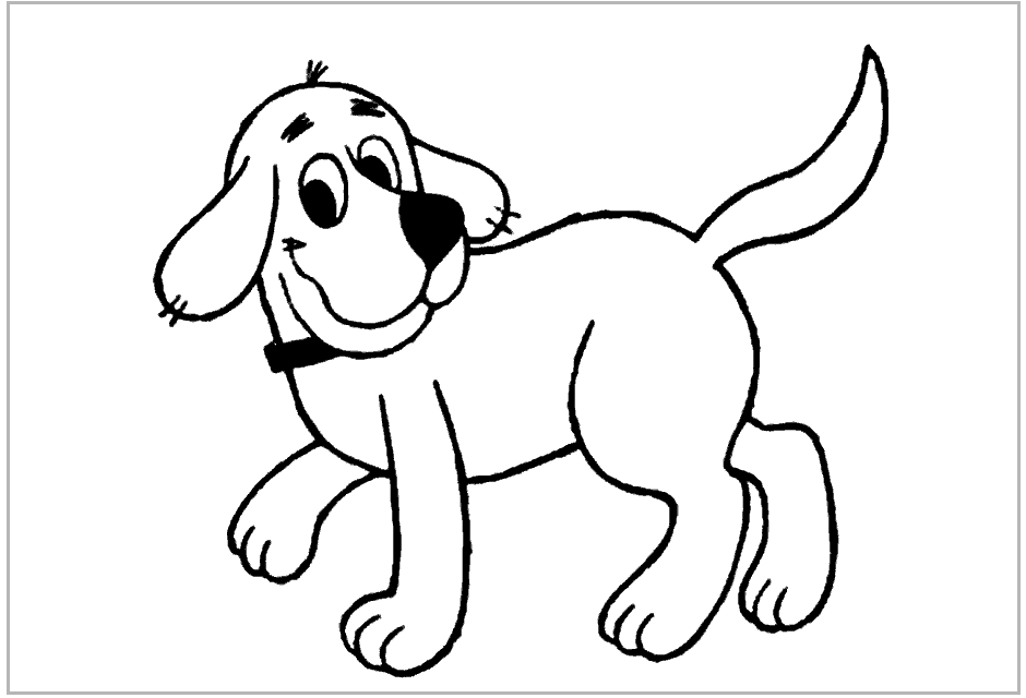 oh clifford puppy days coloring pages - photo #41