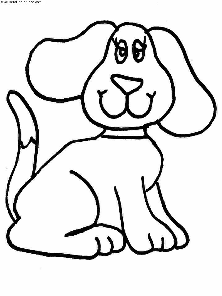 Coloriage Chien Rottweiler