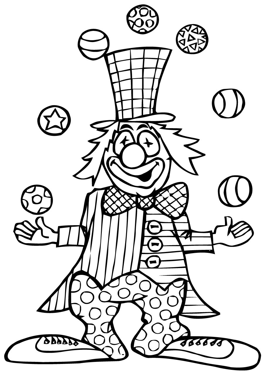 coloriage cirque cycle 3