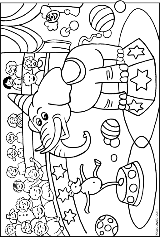 coloriage cirque playmobil