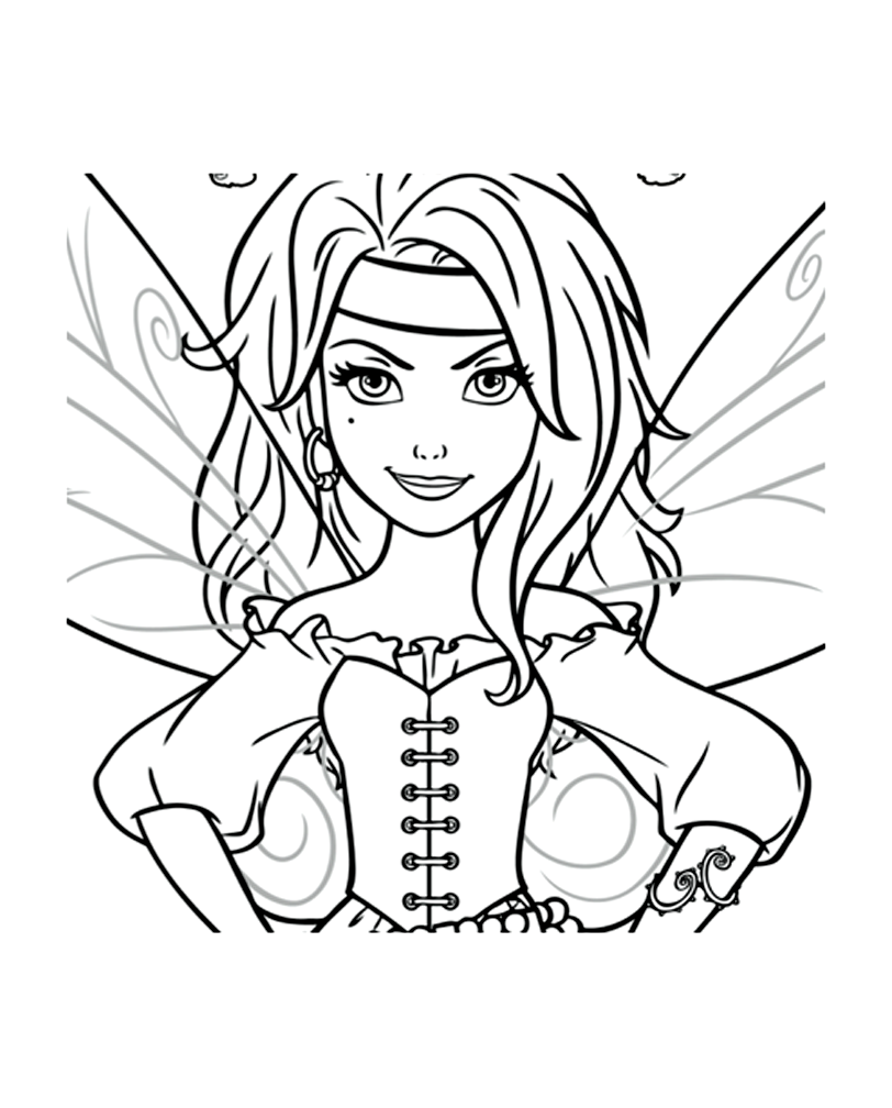 20 dessins de coloriage Clochette Et La Fée Pirate A coloriage clochette et la fee pirate a imprimer