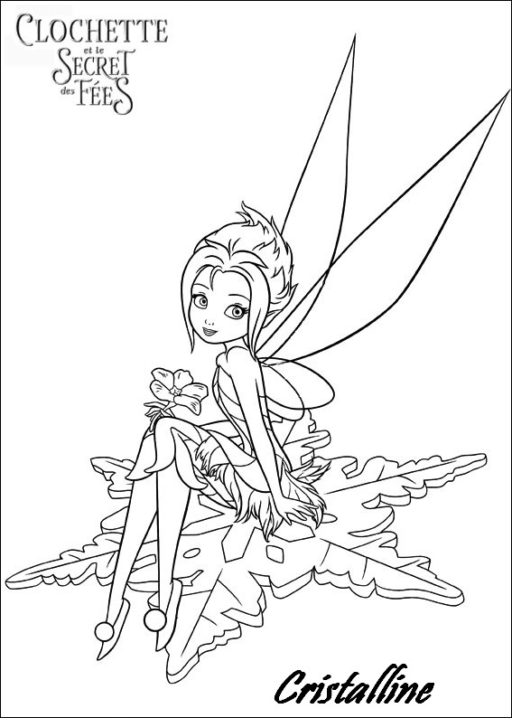 114 dessins de coloriage Clochette et le Secret des Fées à coloriage clochette et le secret des fees