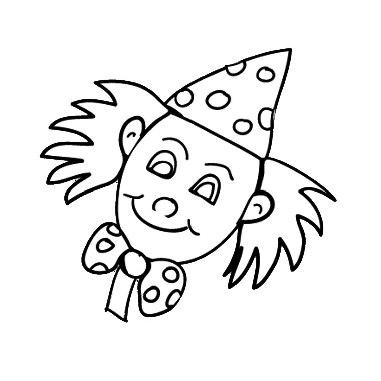 coloriage krusty le clown