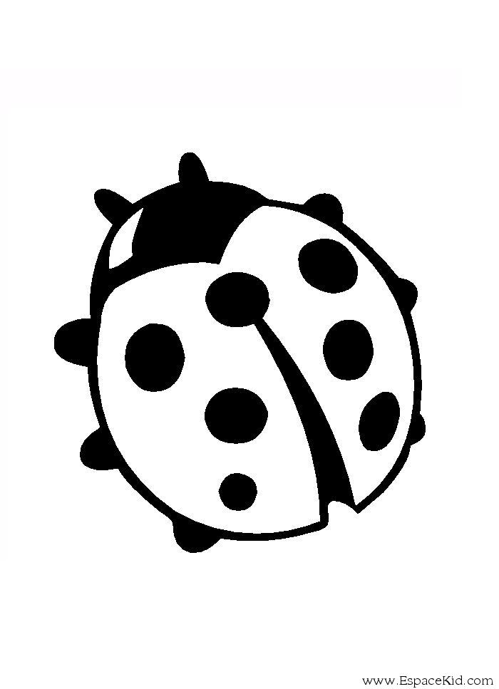 124 dessins de coloriage Coccinelle à imprimer