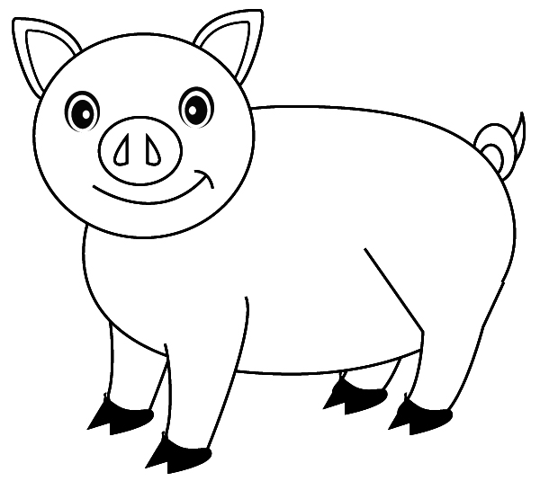 clipart cochon rose - photo #38