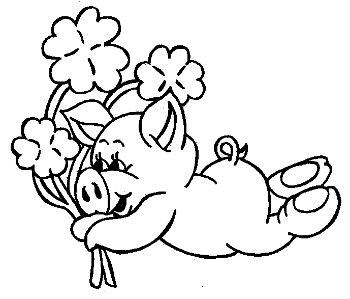 coloriage cochon d'inde gratuit