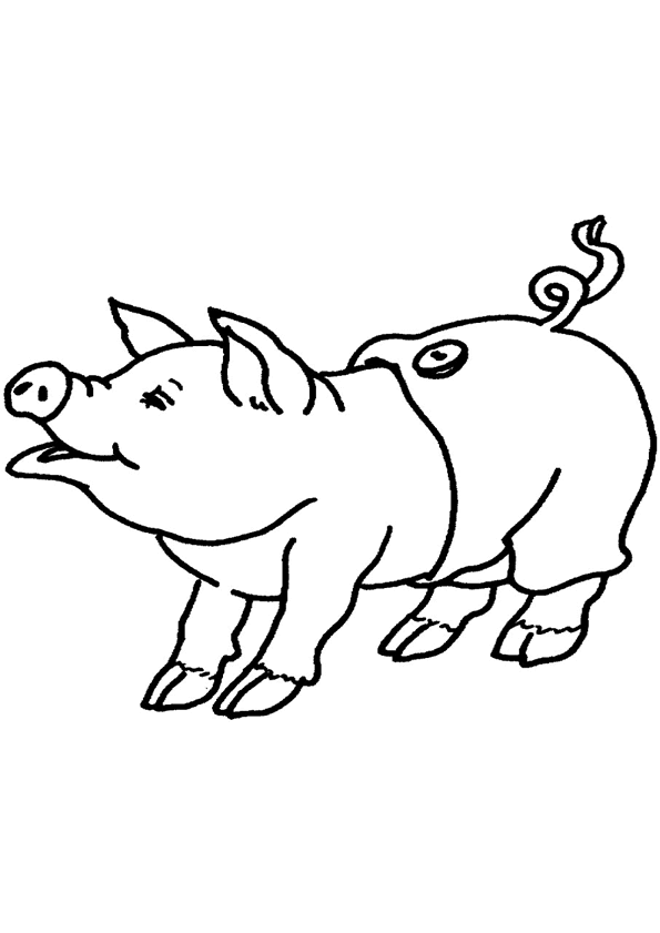 dessin maison petit cochon