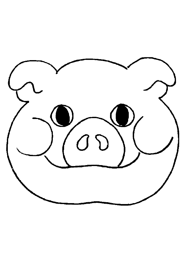 coloriage code cochon